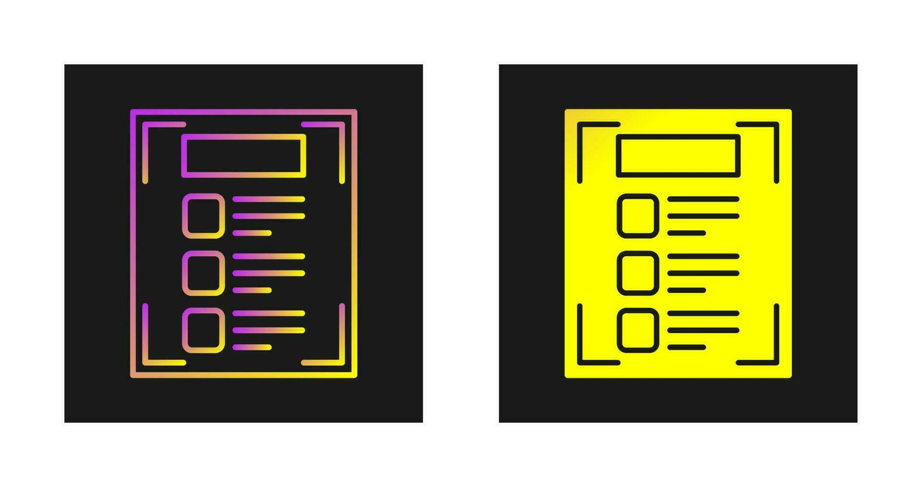 Menu Vector Icon