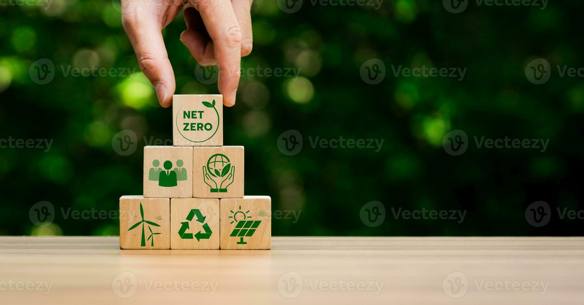 Net zero by 2050. Carbon neutral. Net zero greenhouse gas emissions target. climate neutral long term strategy. No toxic gases, implementing carbon capture and storage technologies. photo