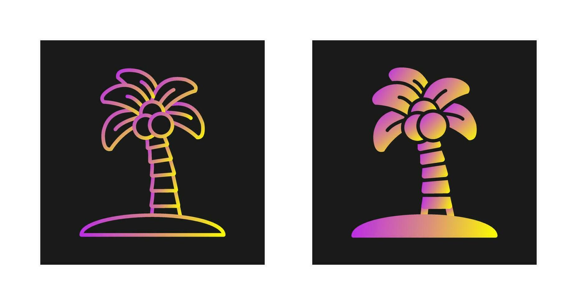 Palm Tree Vector Icon