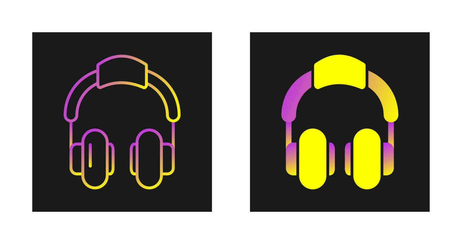 Headphone Vector Icon