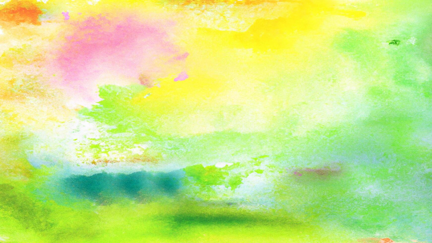 Watercolor pastel background. aquarelle colorful stains on paper . photo
