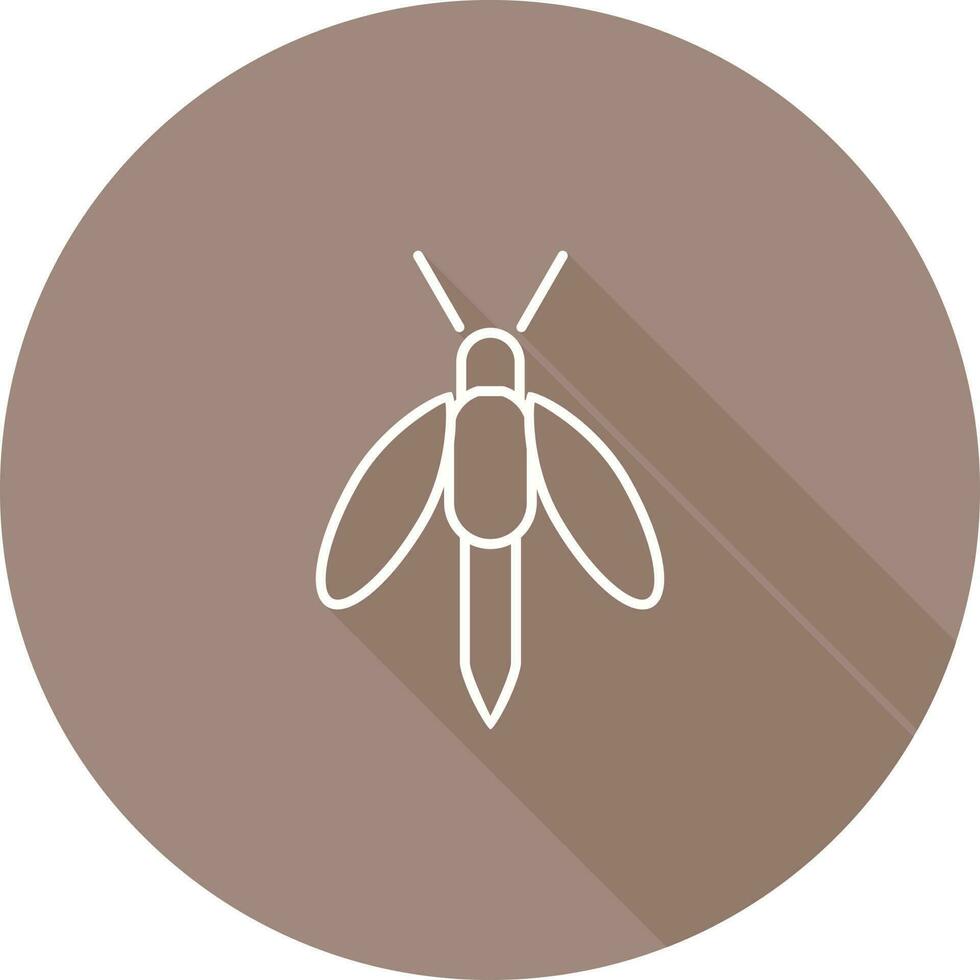 Firefly Line Icon vector