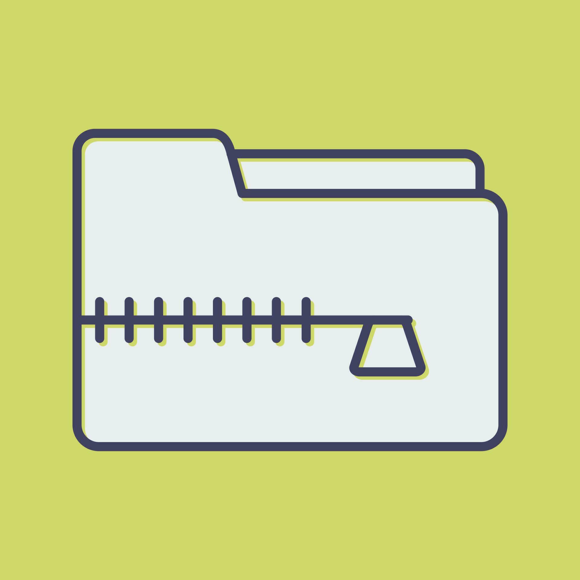 Zip File Vector icon 23971619 Vector Art at Vecteezy