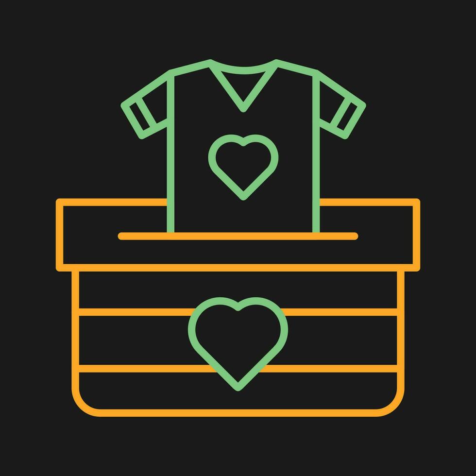 Cloth Donate Vector Icon