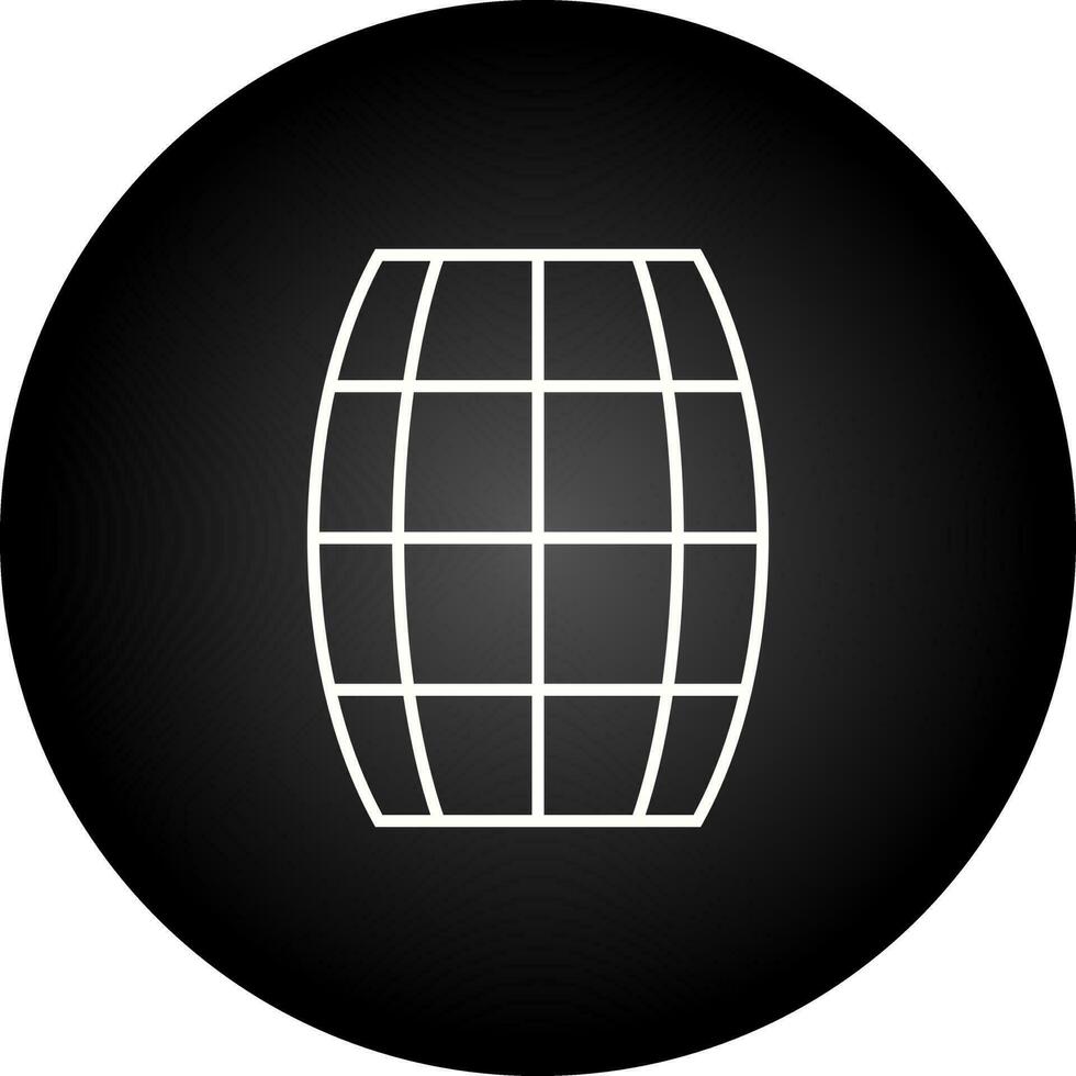 Barrel Line Icon vector