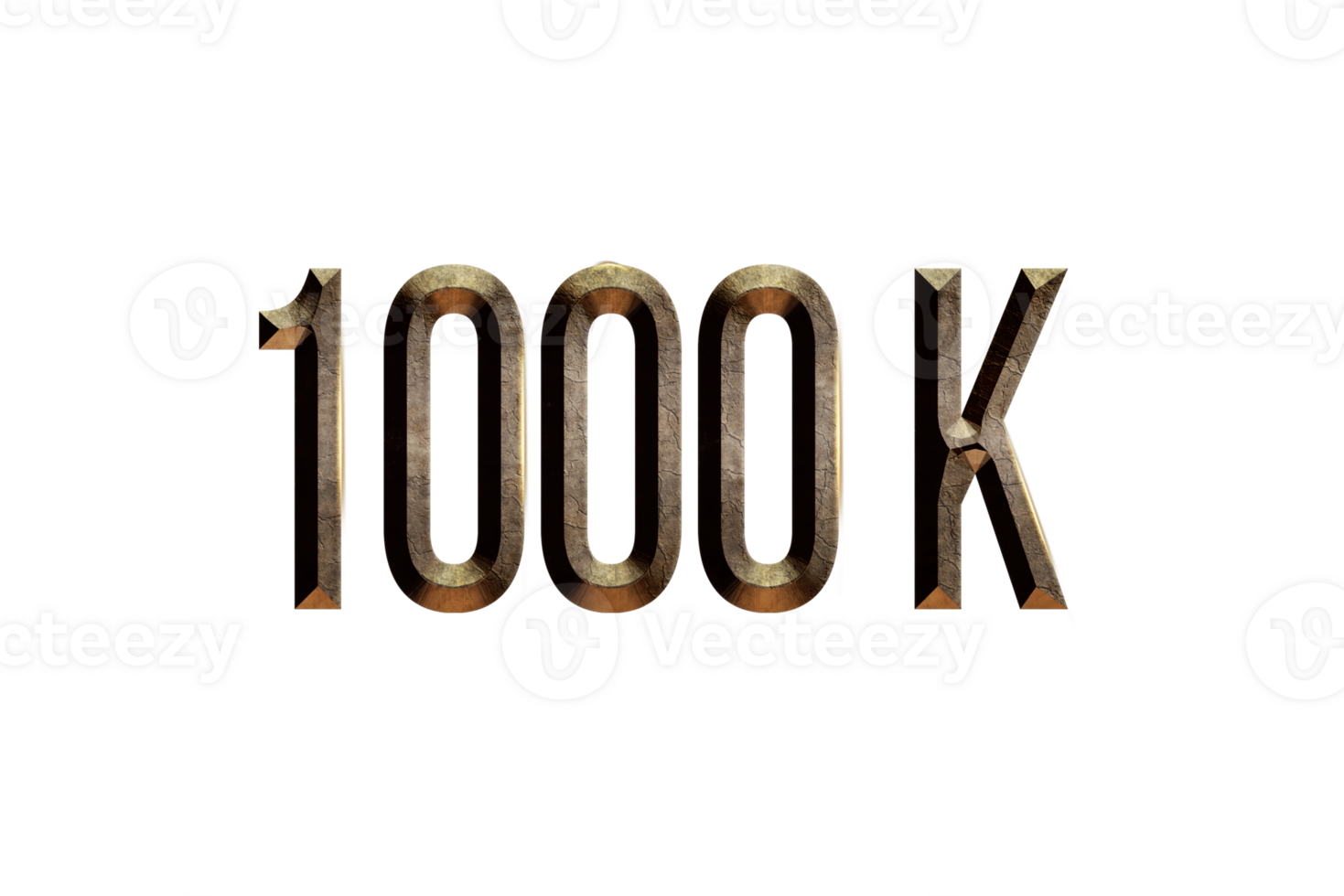 1000 k subscribers celebration greeting Number with historical design png