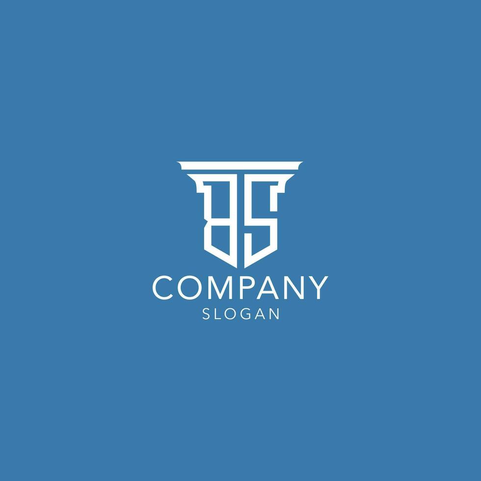 BS vector company logo