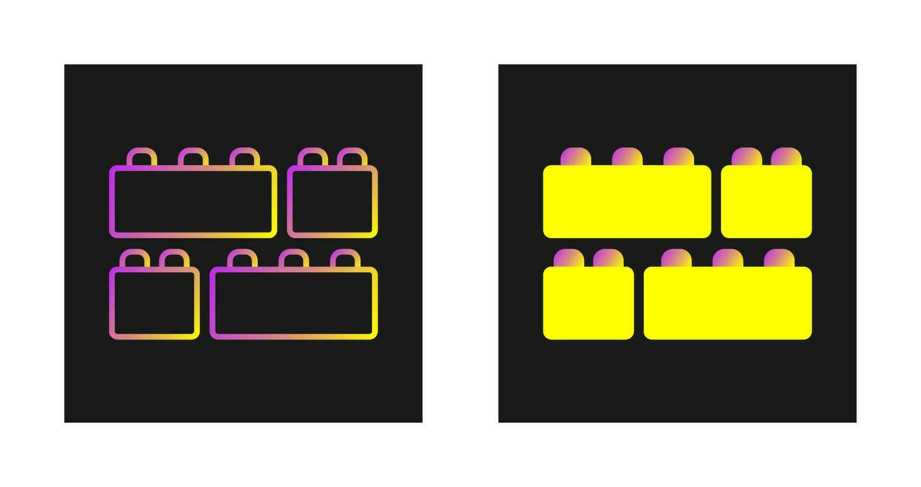 Toy Blocks Vector Icon