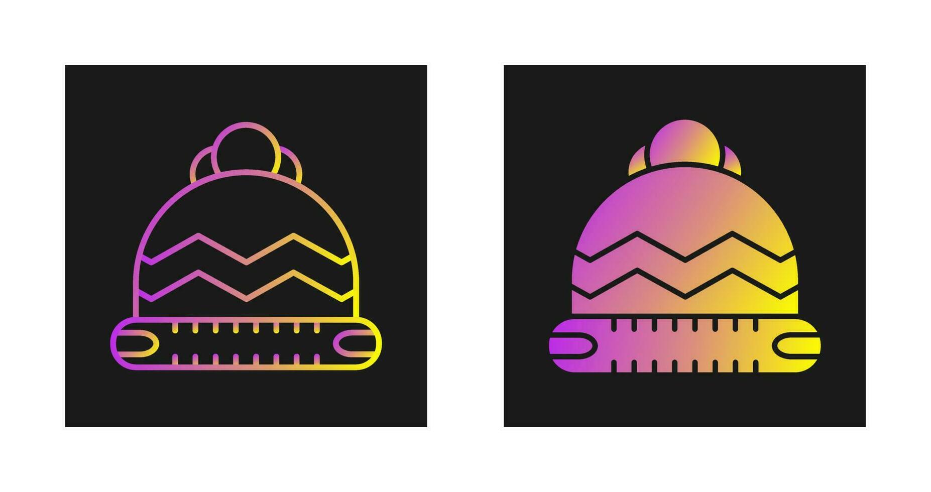 Wool Hat Vector Icon