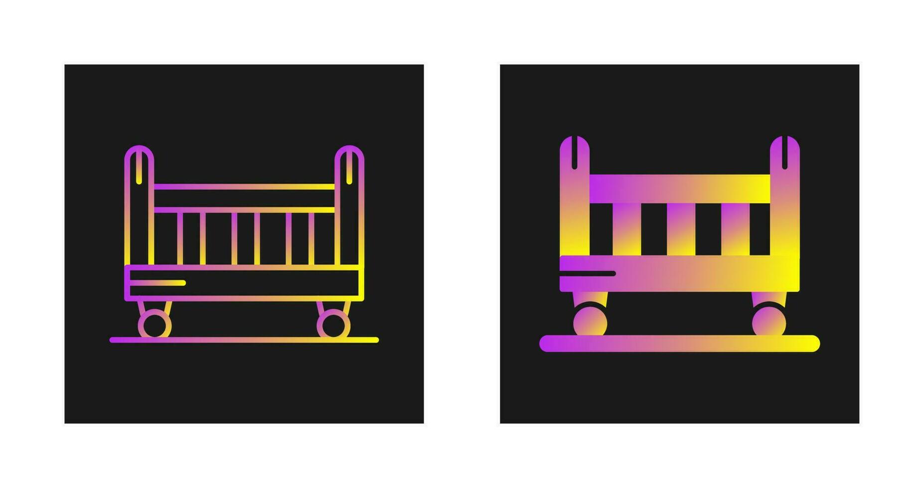 Crib Vector Icon