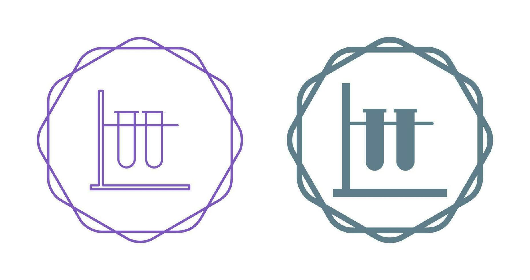 Test Tubes Vector Icon