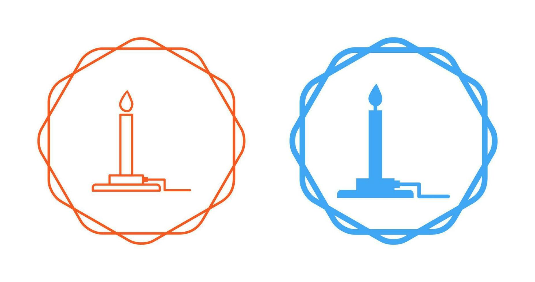 Bunsen Burner Vector Icon