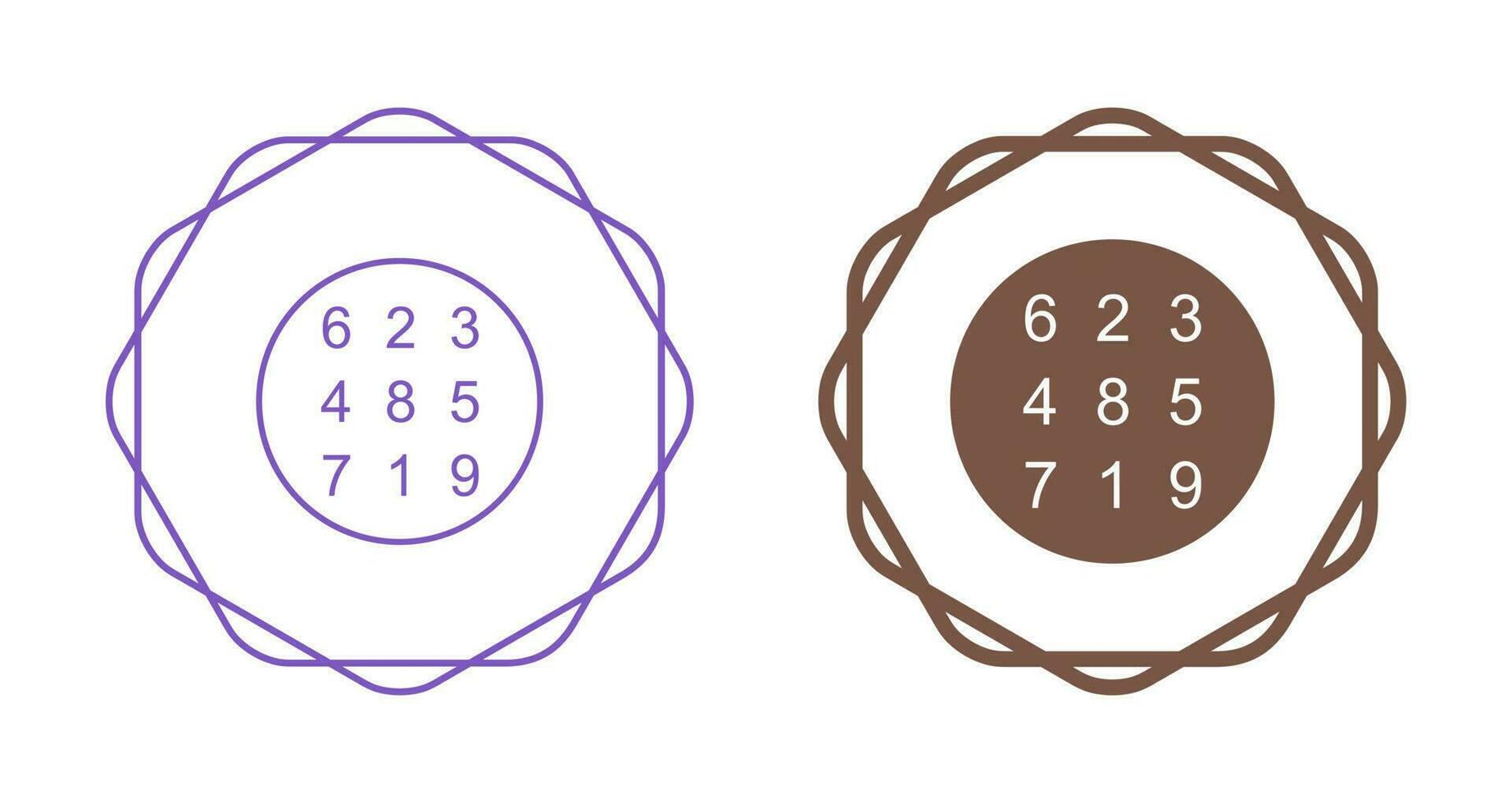 Number Theory Vector Icon