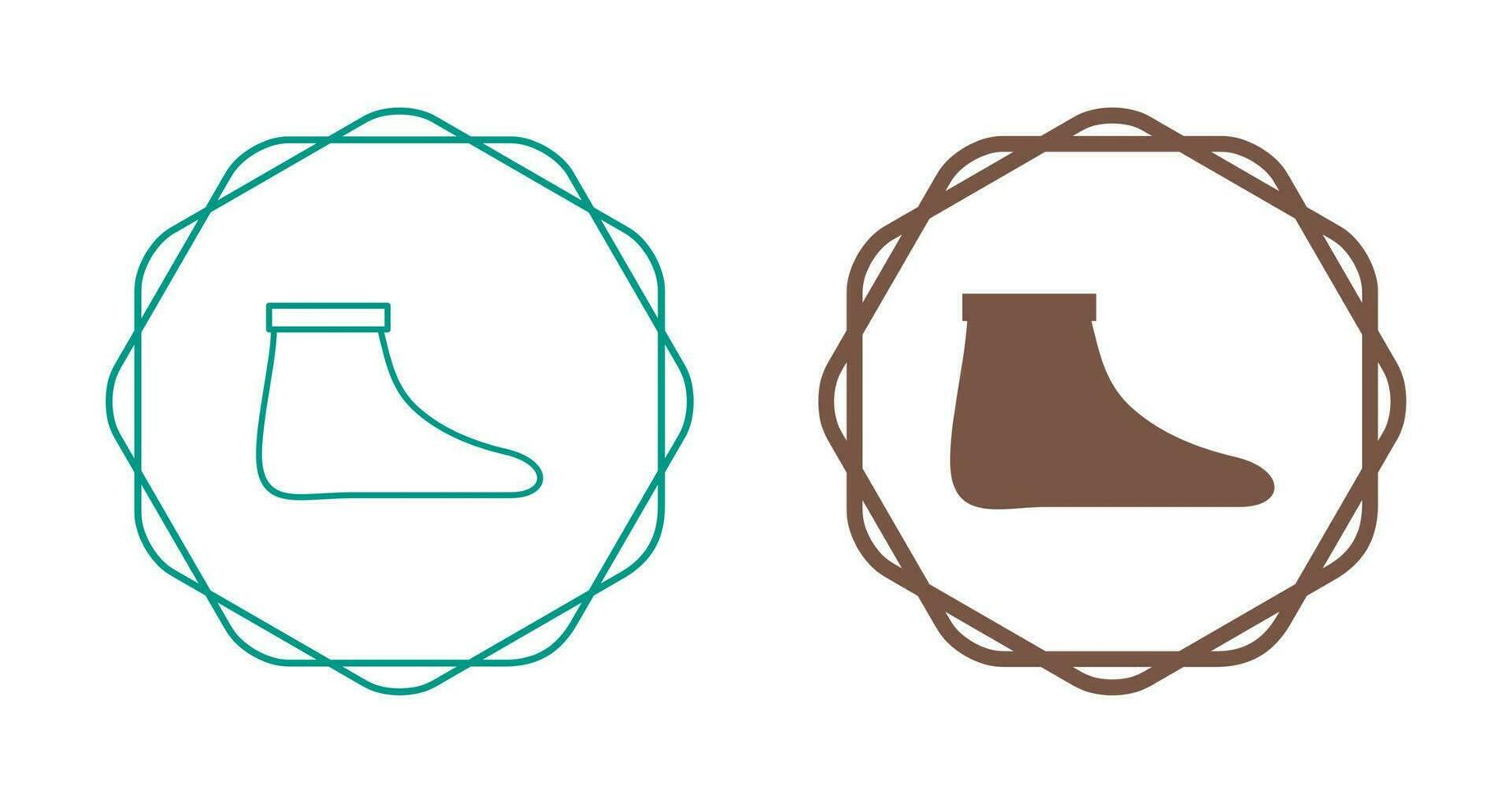 Warm Sock Vector Icon