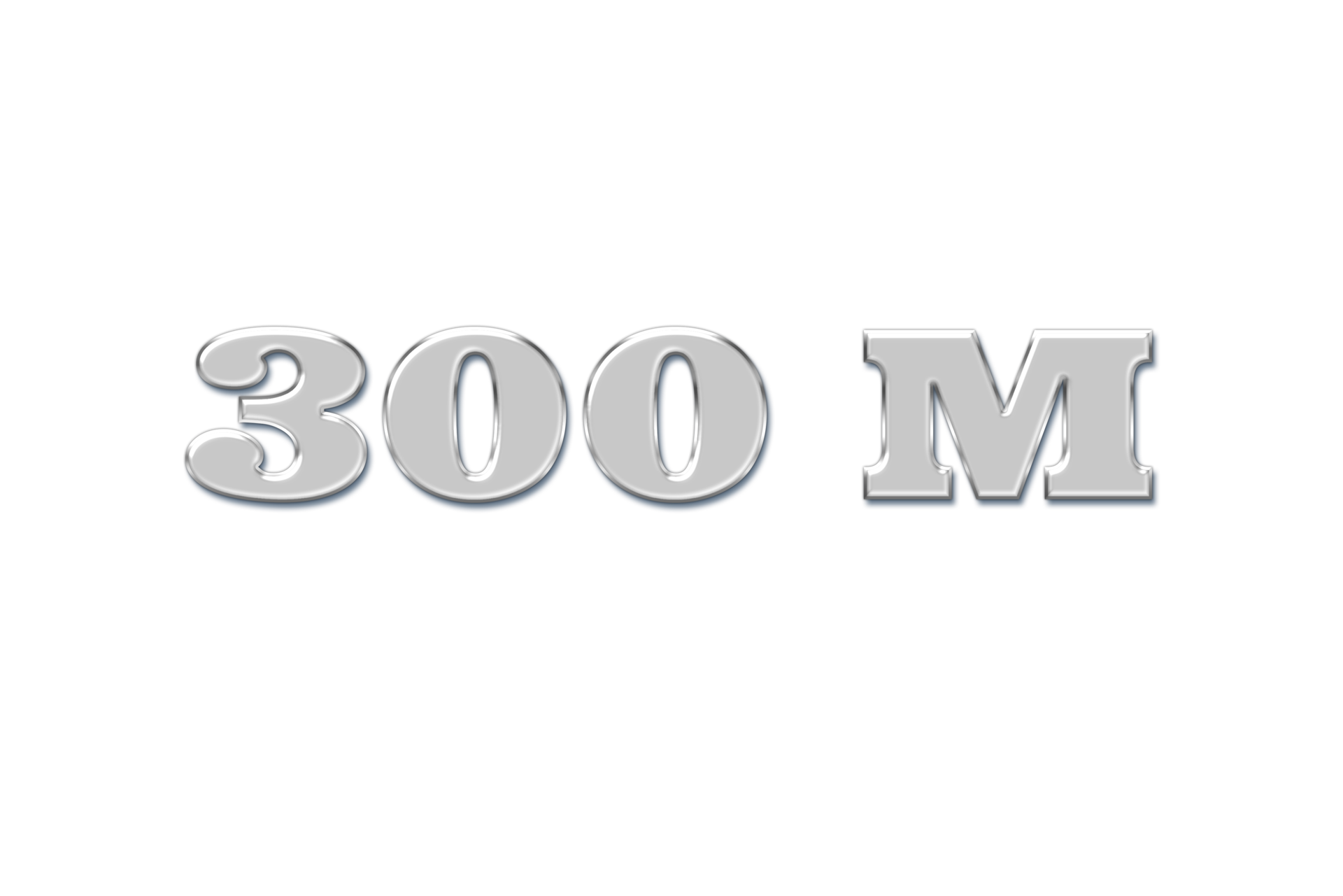 300 Million Subscribers Celebration Greeting Number With Glass Design 300-million-subscribers-celebration-greeting-number-with-glass-design