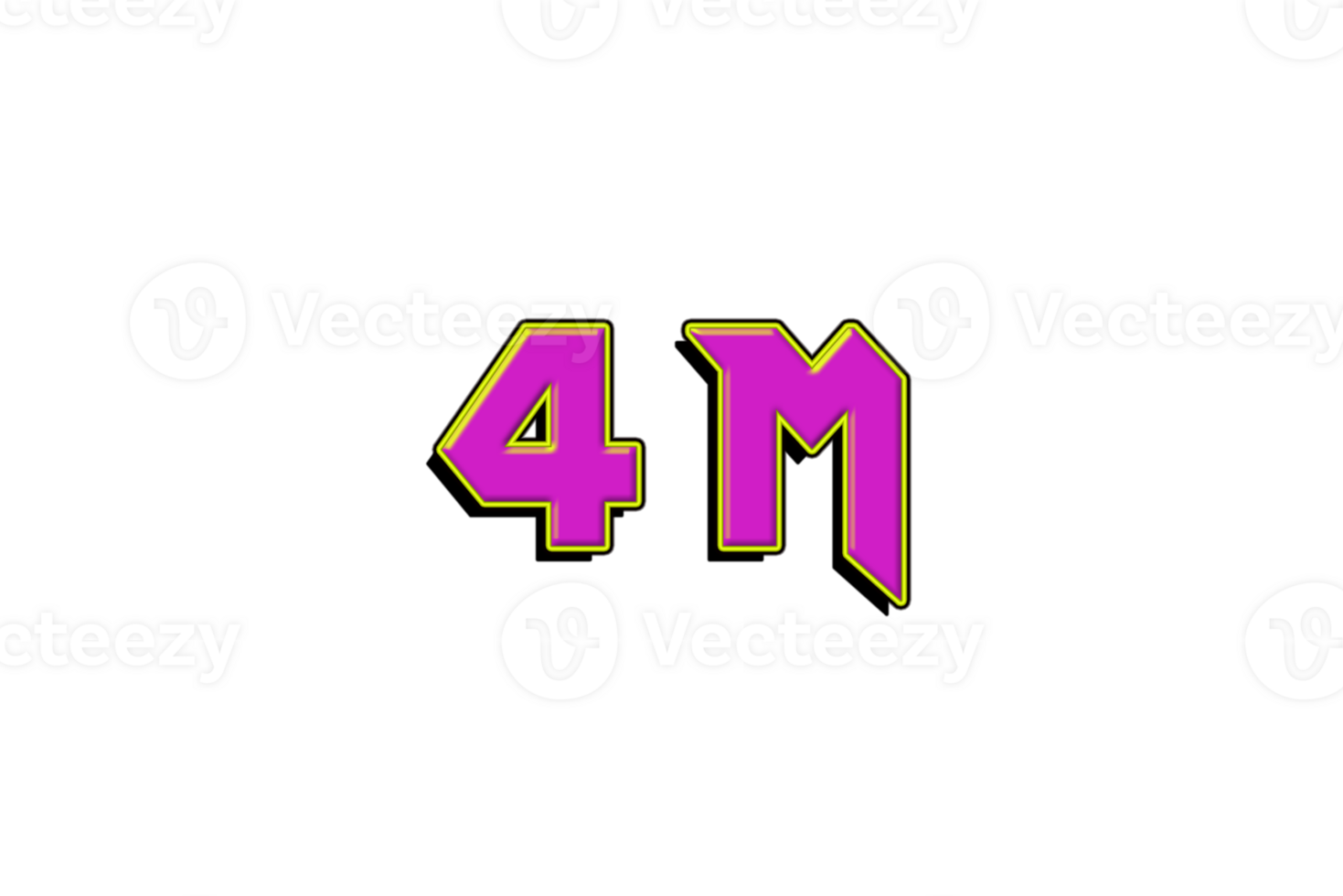 4 Million Subscribers Celebration Greeting Number With Game Design 23973749 Png 4 Million Subscribers Celebration Greeting Number With Game Design 23973749 Png