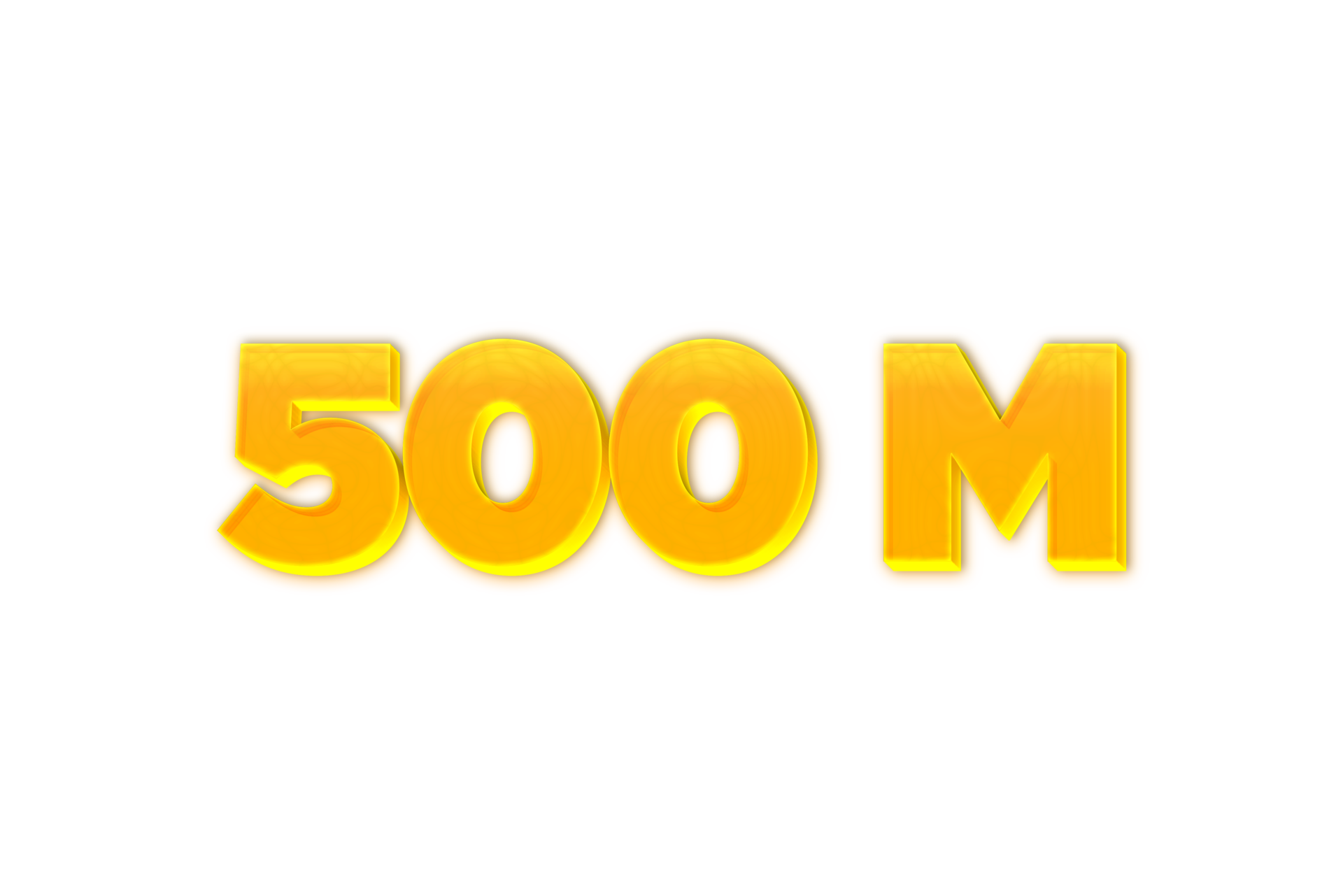 500 Million Subscribers Celebration Greeting Number With Yellow Design 500-million-subscribers-celebration-greeting-number-with-yellow-design