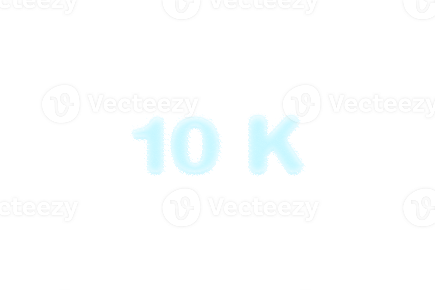 10 k subscribers celebration greeting Number with frozen design png