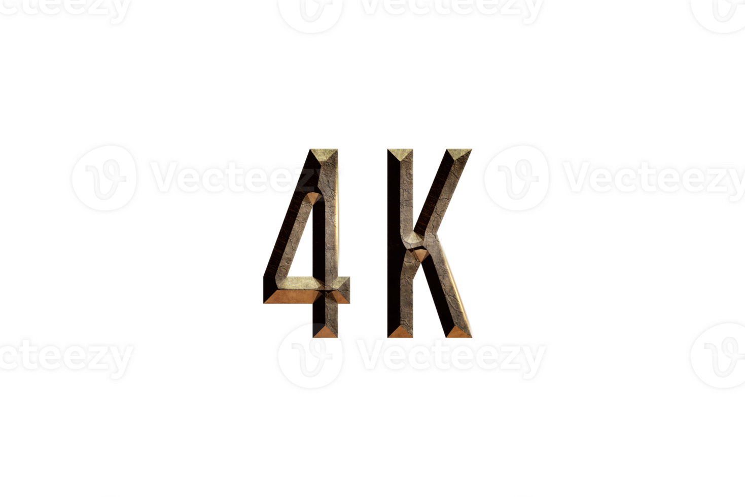 4 k subscribers celebration greeting Number with historical design png