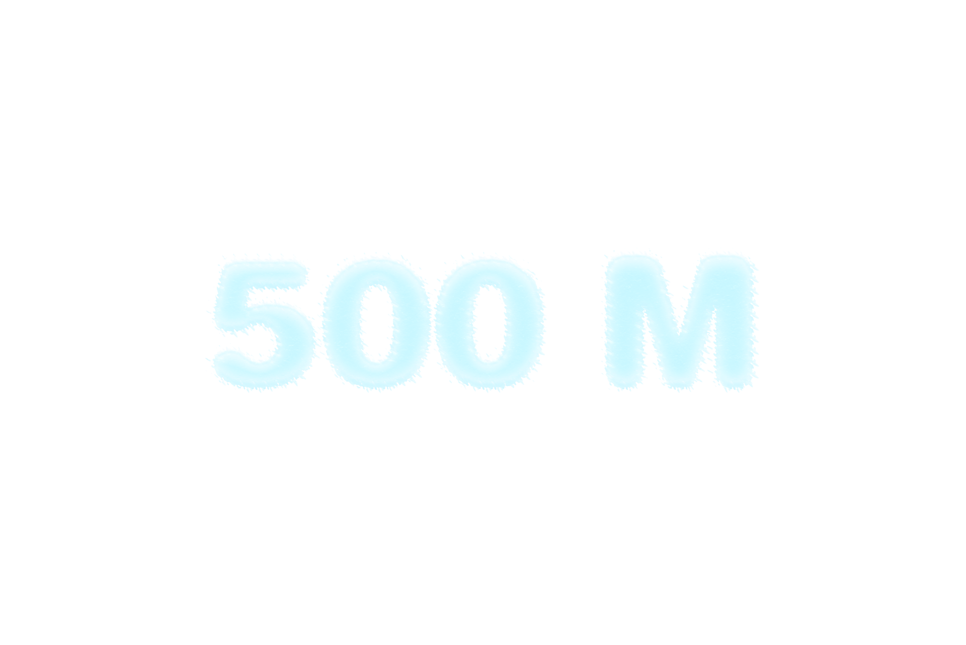 500-million-subscribers-celebration-greeting-number-with-frozen-design