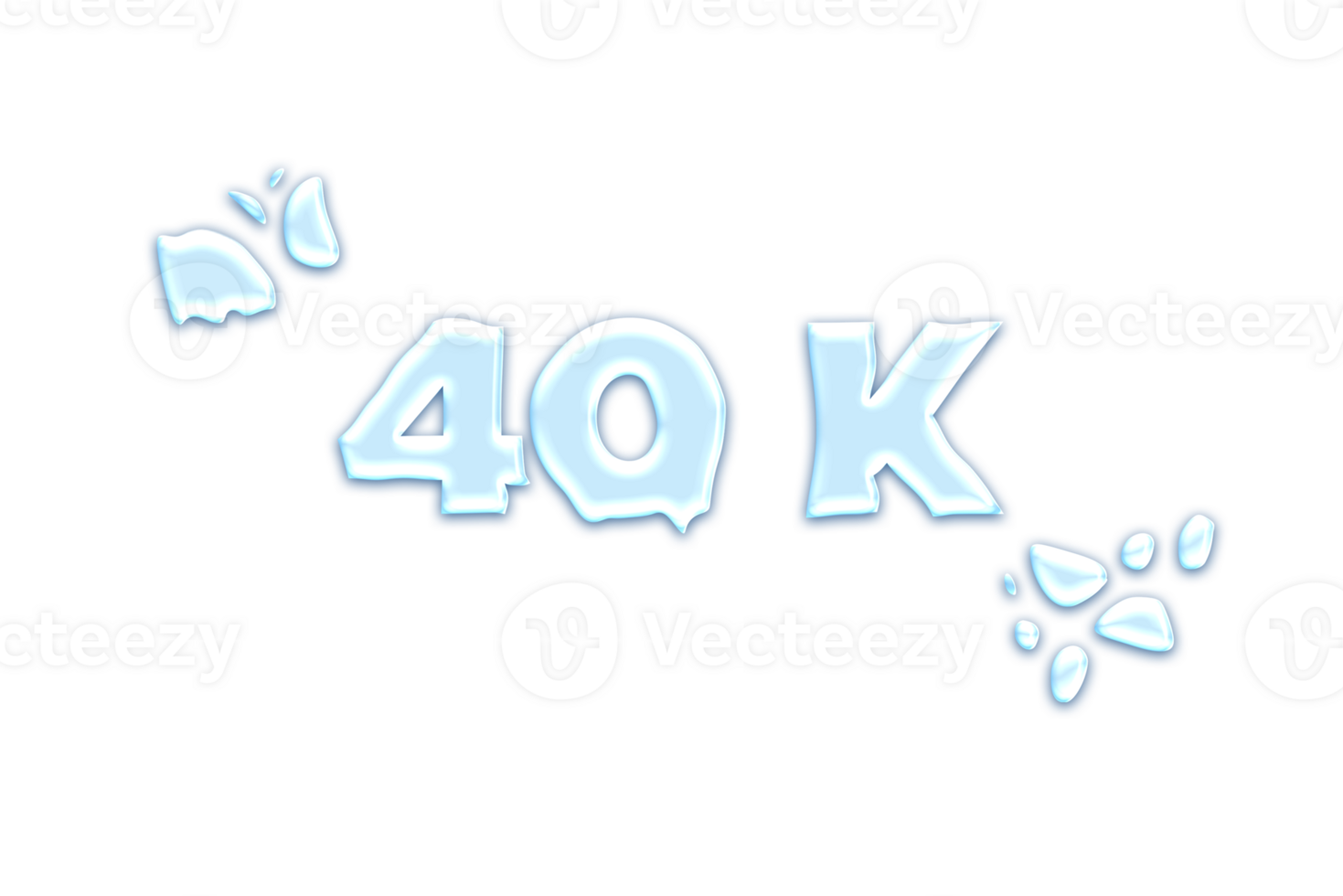 40-k-subscribers-celebration-greeting-number-with-water-design-23974566-png