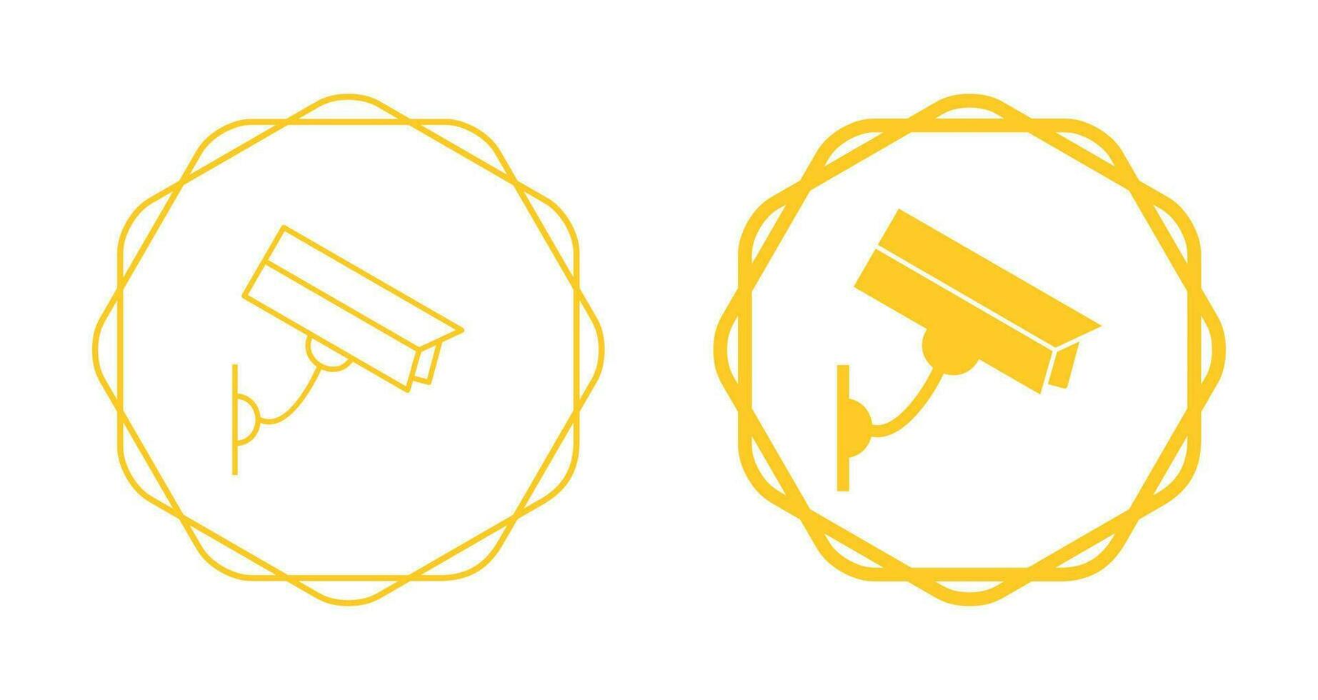 CCTV Camera Vector Icon