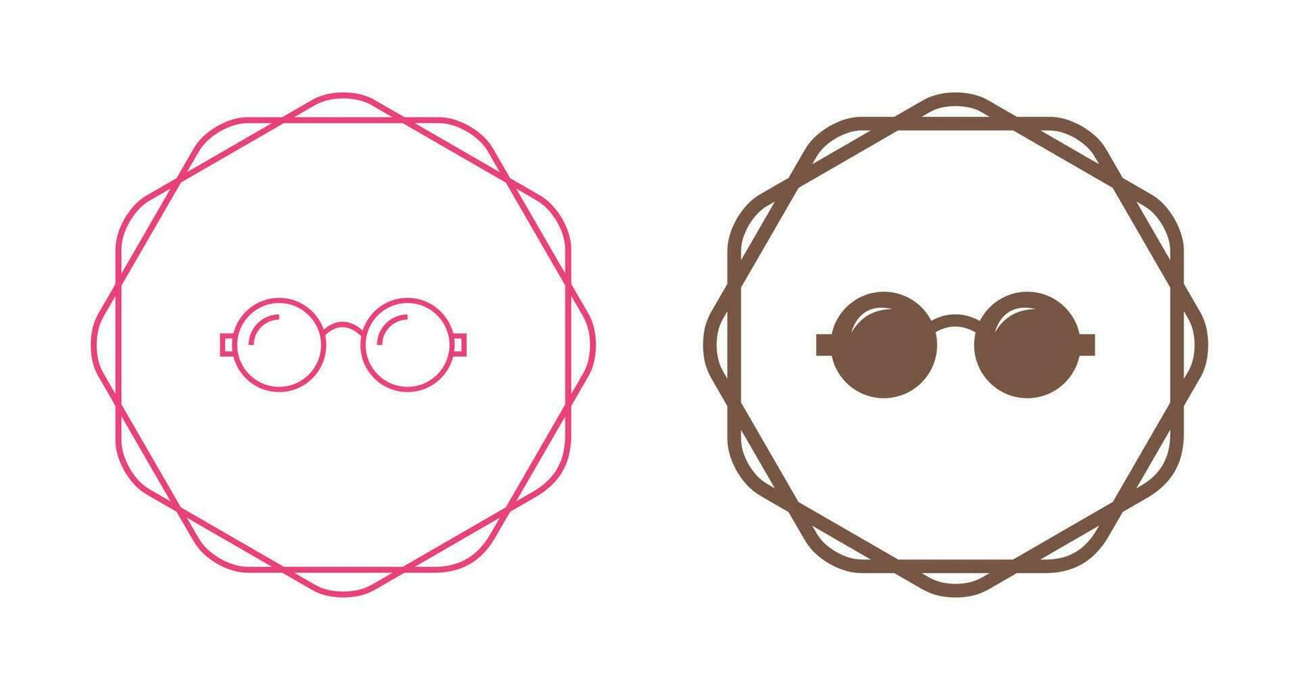 Eyeglasses Vector Icon