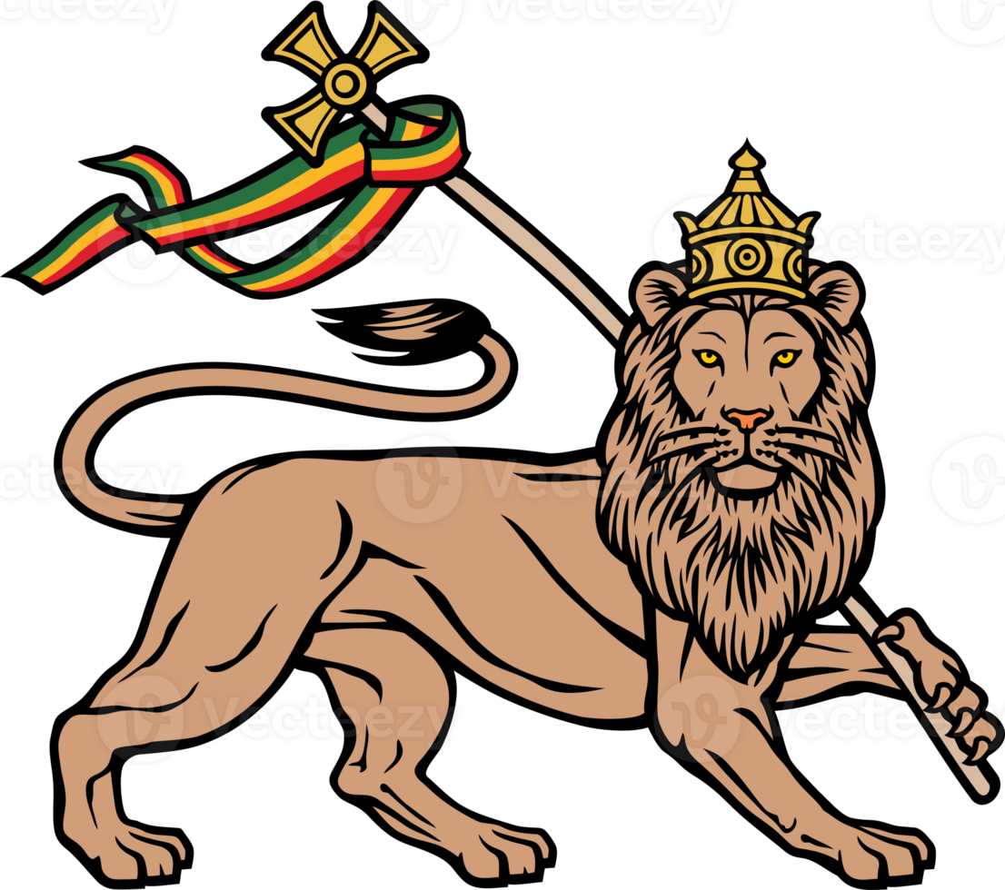 The Lion of Judah PNG Illustration