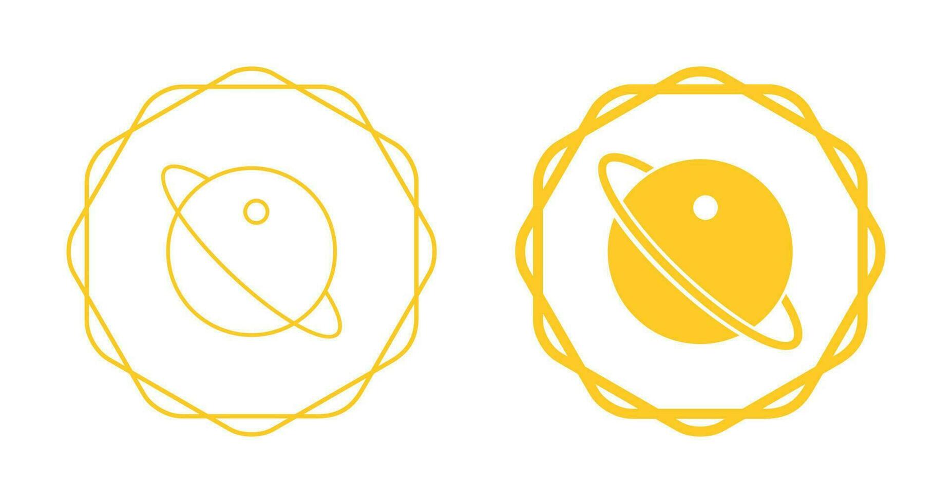 Planet Vector Icon