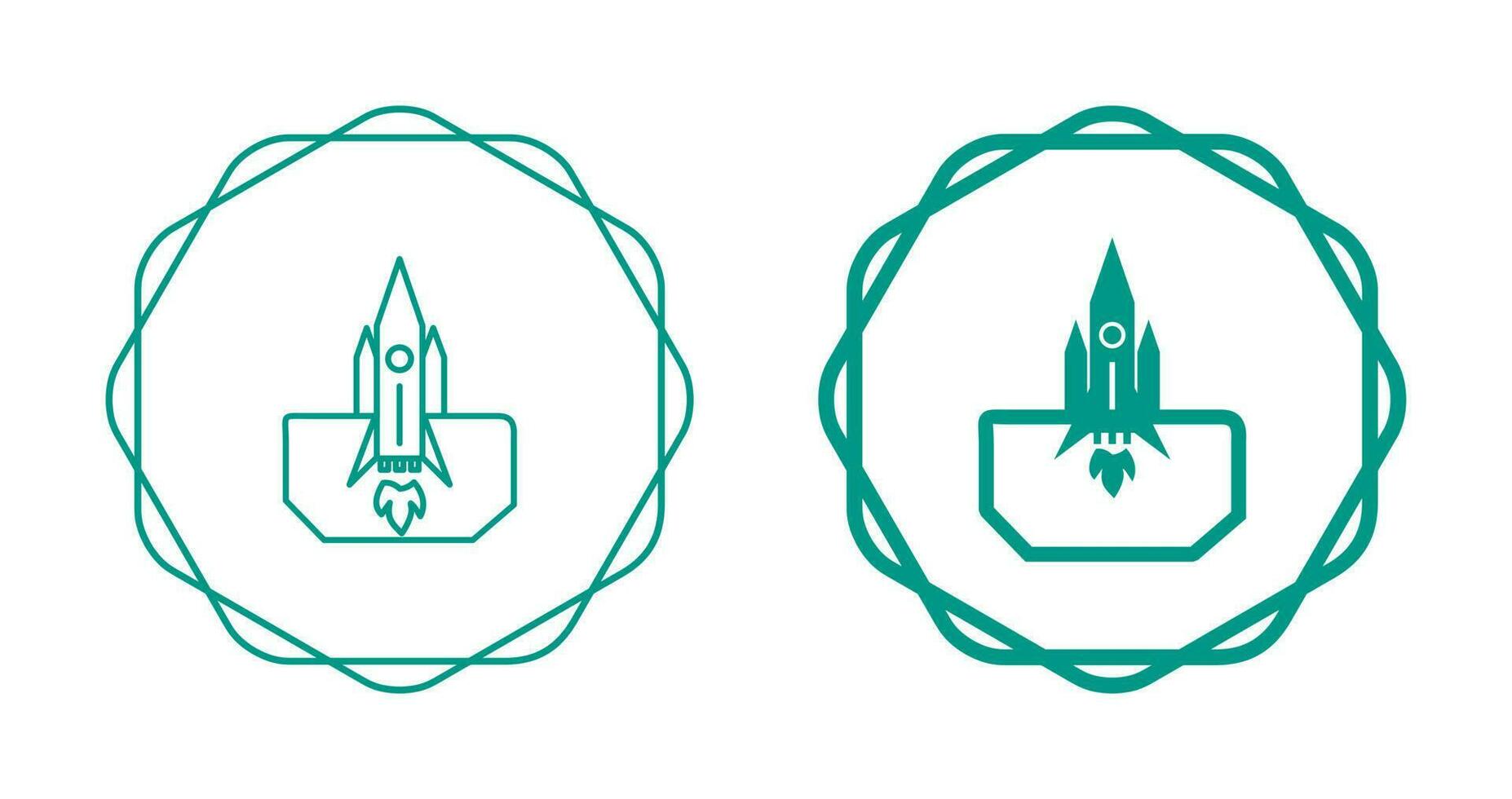 Space Shuttle Vector Icon