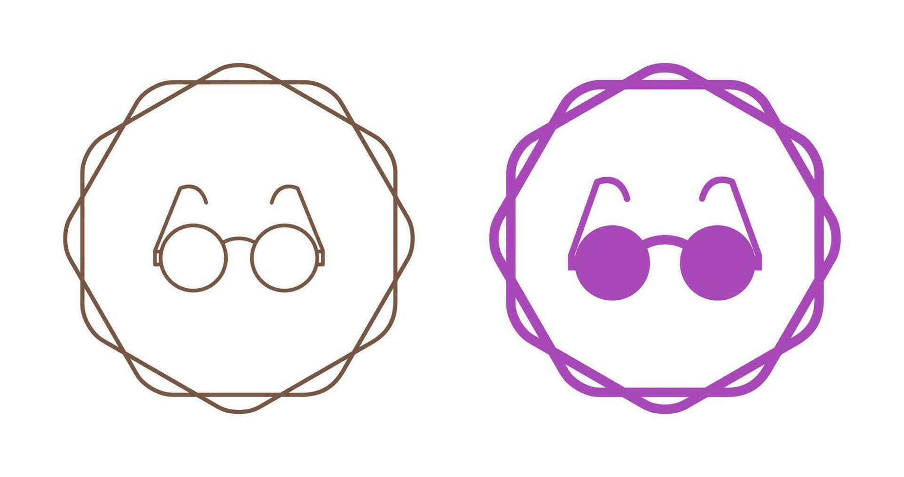 Reading Glasses Vector Icon