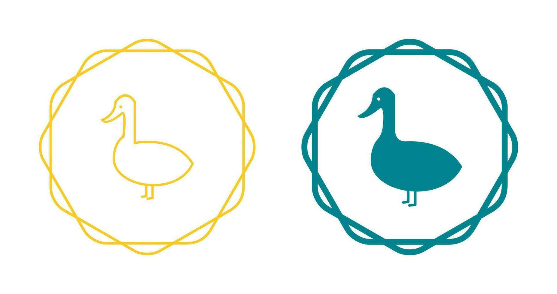 Duckling Vector Icon