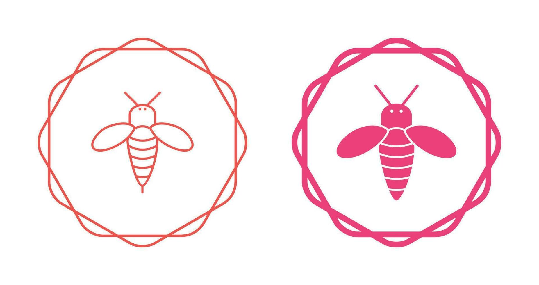 Honey Bee Vector Icon