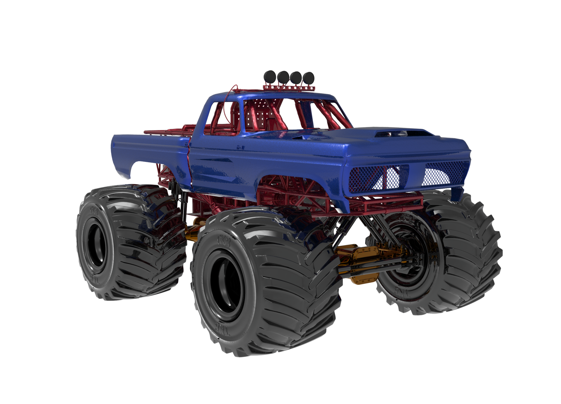 Bigfoot Is A Monster Truck, Bigfoot, Truck, Car PNG and Vector with  Transparent Background for Free Download