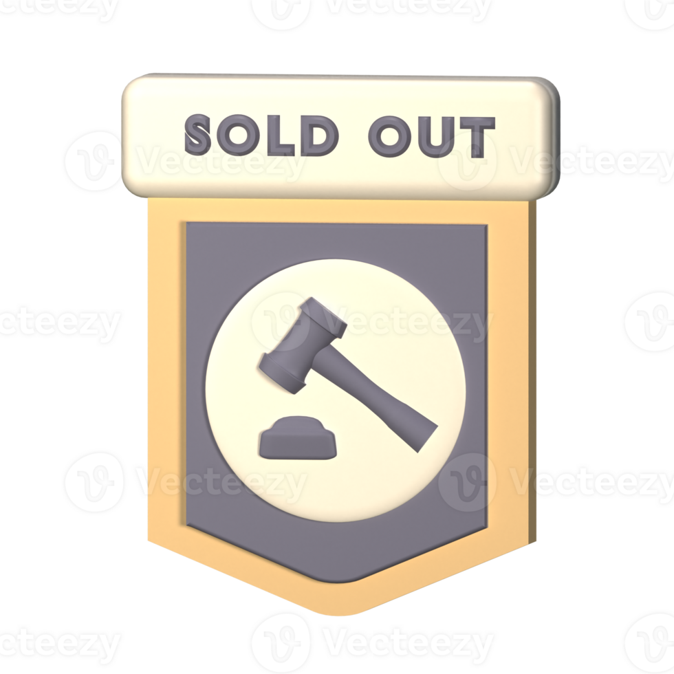 sold out ecommerce icon png