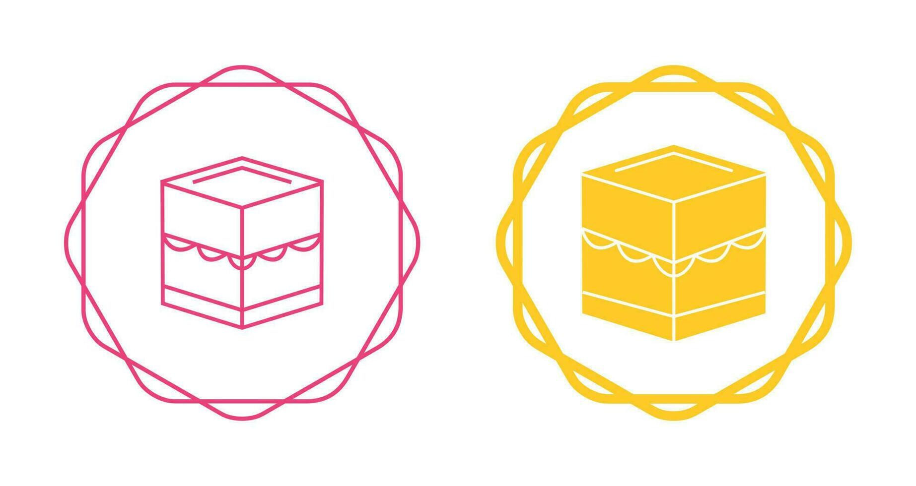 Khana Kaba Vector Icon