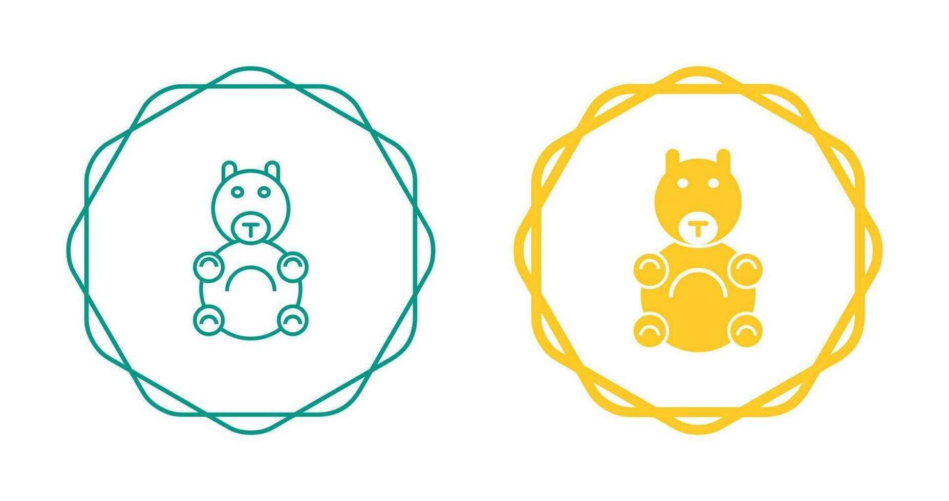Stuffed Toy Vector Icon
