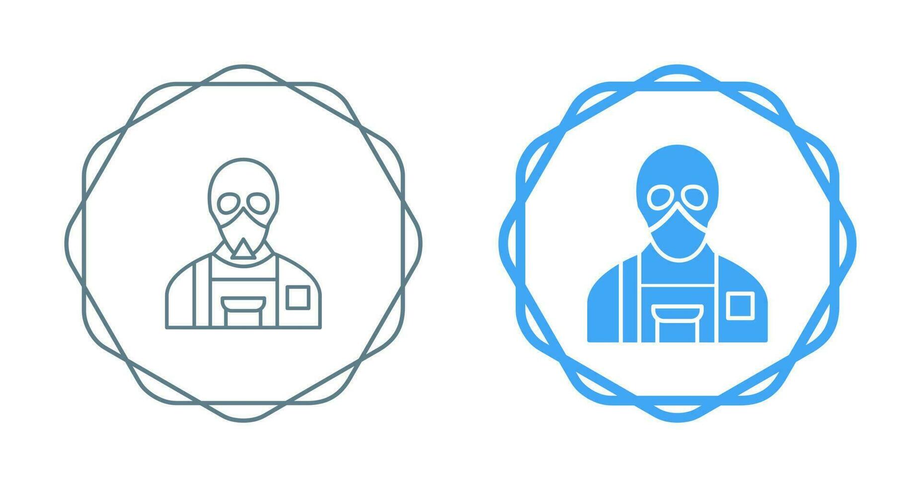 Gas Mask Vector Icon