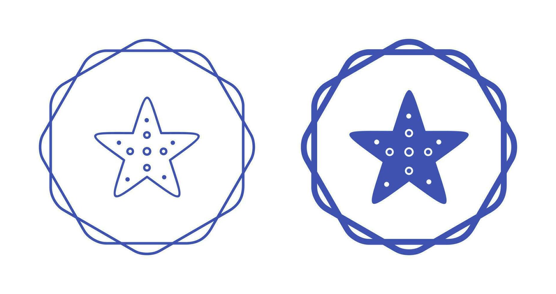 Starfish Vector Icon