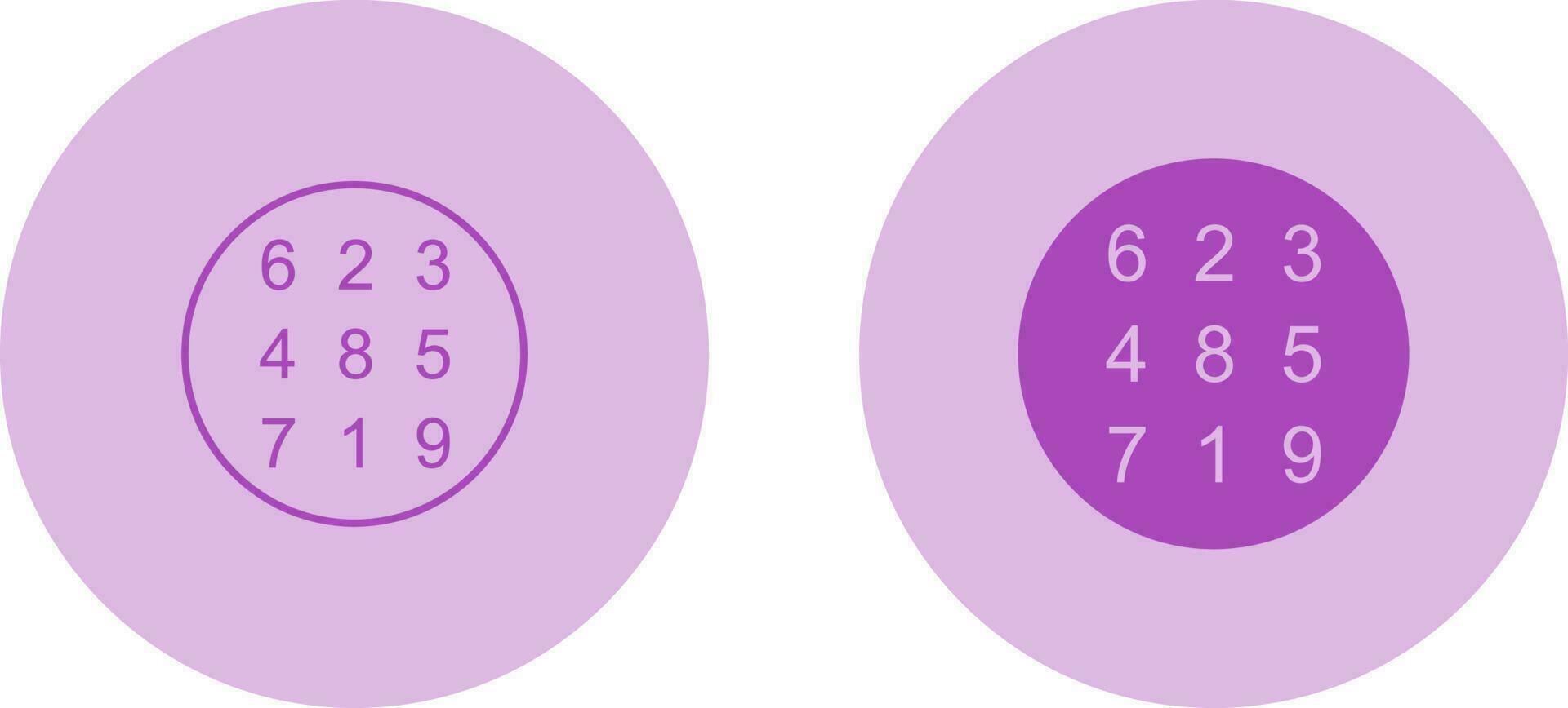 Number Theory Vector Icon