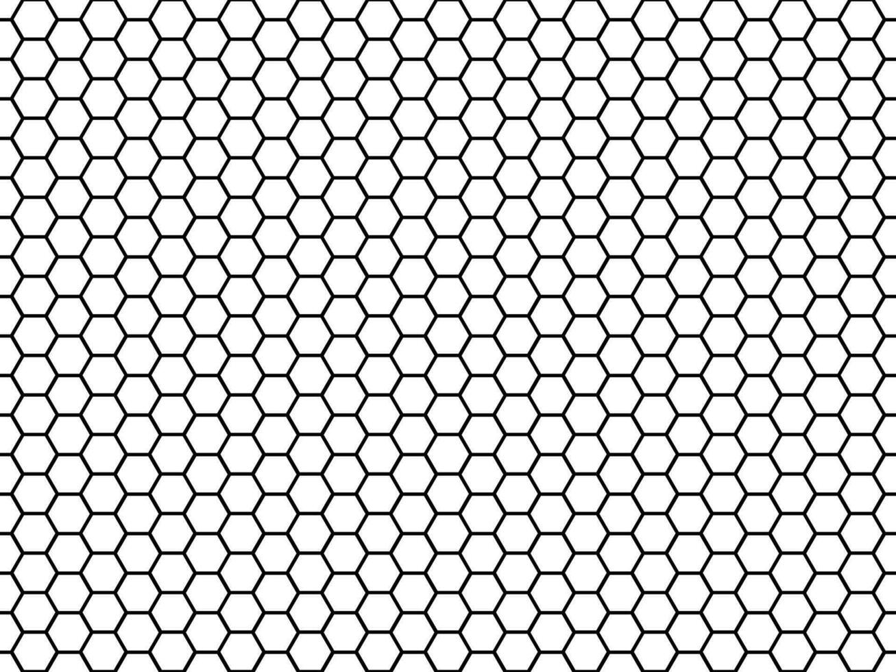 Hexagonal cell texture. Honey hexagon cells, honeyed comb grid texture and honeycombs fabric seamless pattern vector illustration