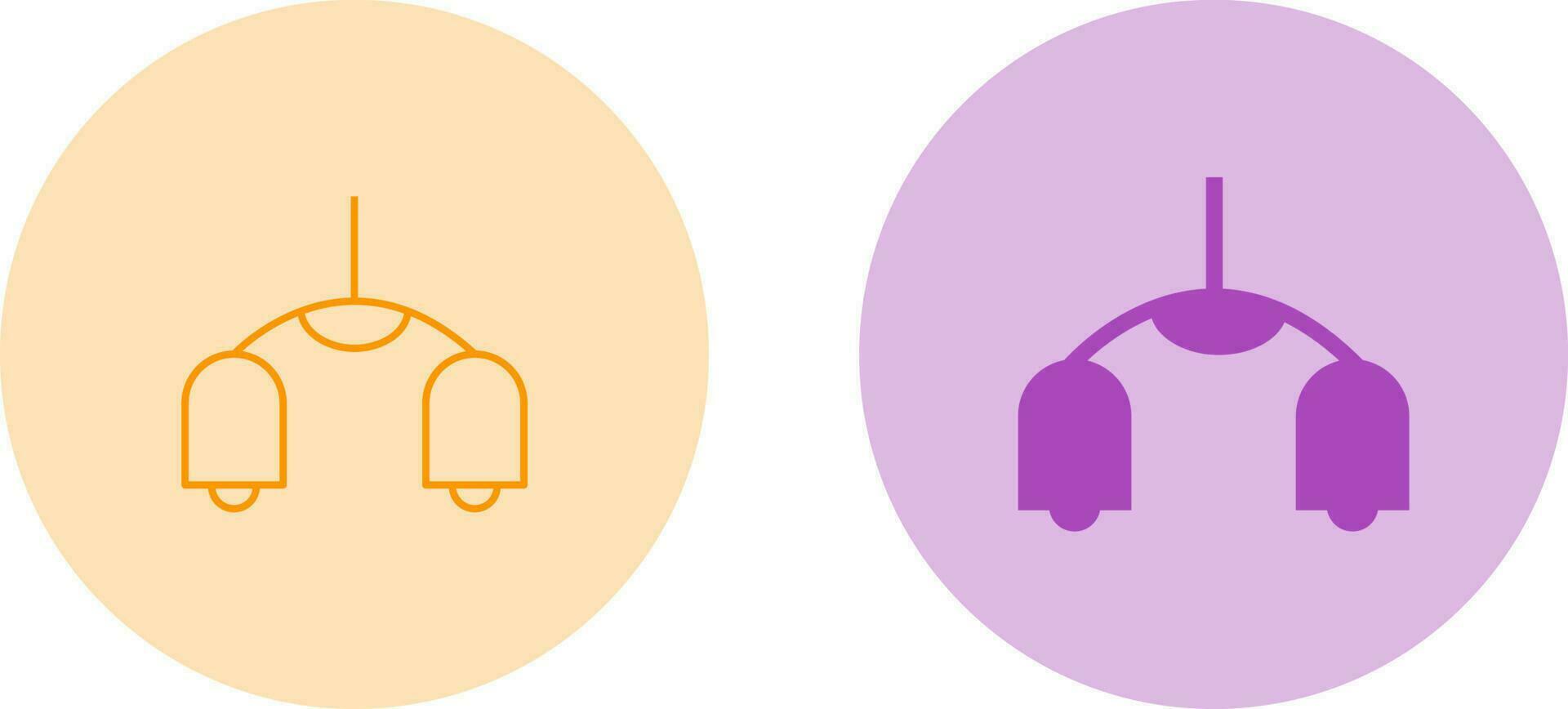 Ceiling Light Vector Icon