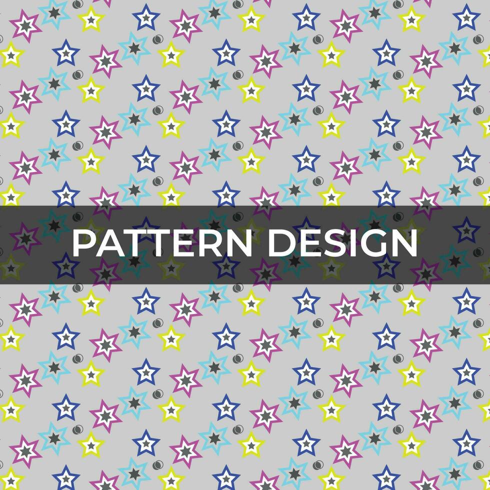 Modern abstract geometric pattern design vector