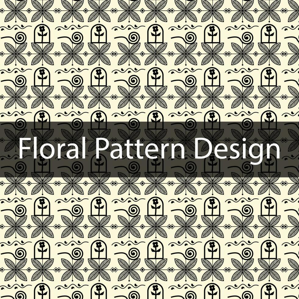 Modern abstract geometric pattern design vector