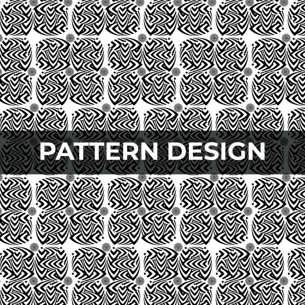 Modern abstract geometric pattern design vector