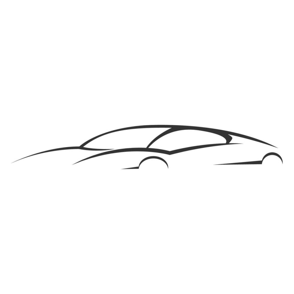 Sport Car logo icon design vector