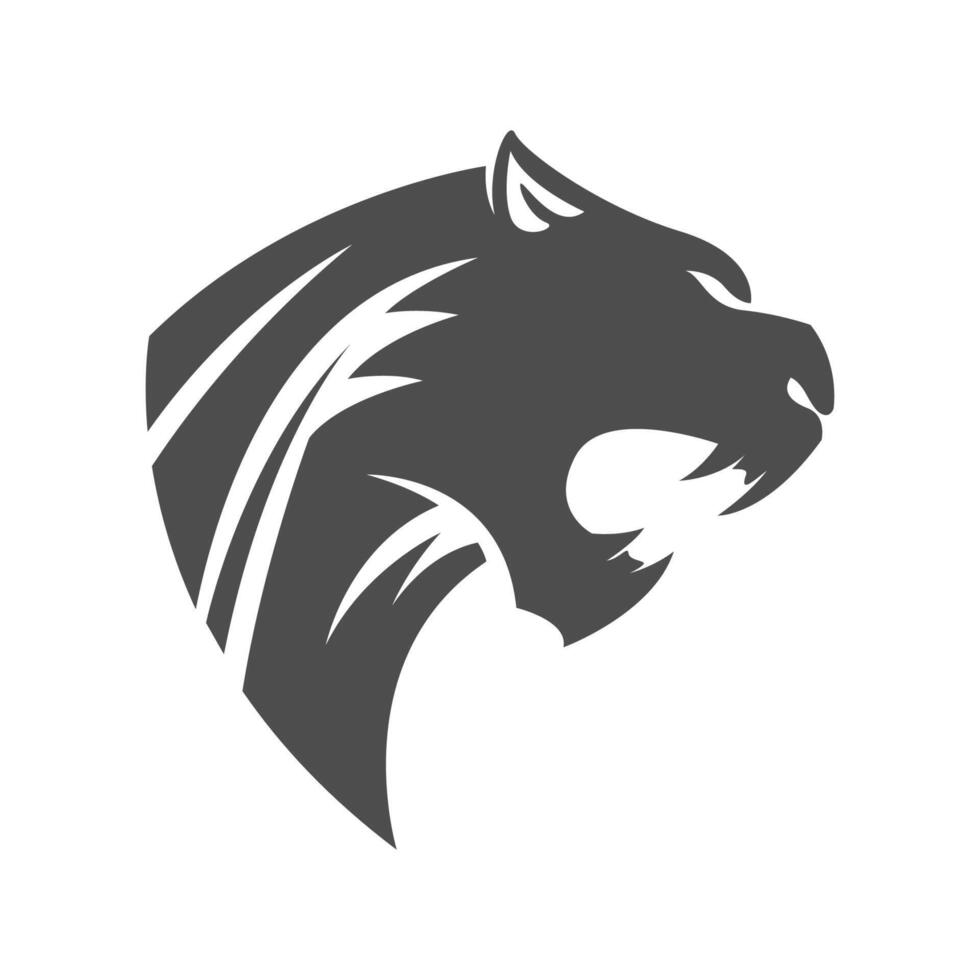 Panther icon logo design vector