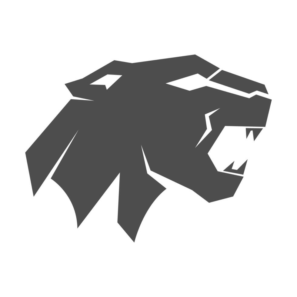 pantera icono logo diseño vector
