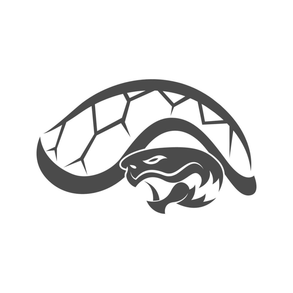 Turtle logo icon design vector