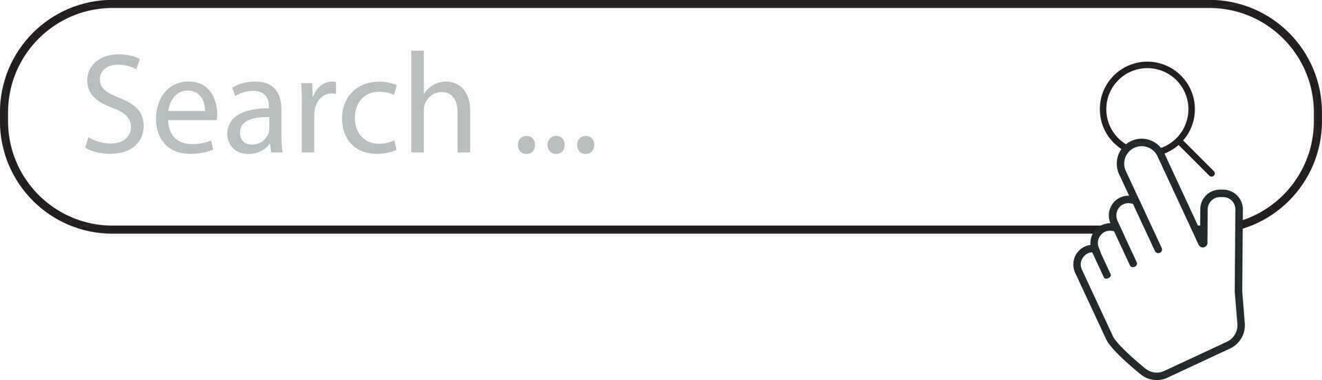 Searching Browsing Internet Data illustration vector